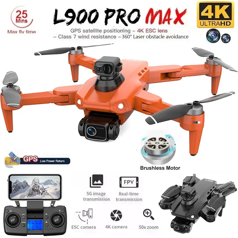 Drone Gps Module - L900 Pro MAX GPS Дрон 4K
