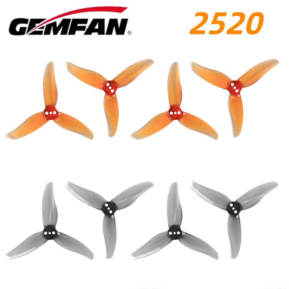 Drone Propeller - 4 пары пропеллеров Gemfan Hurricane 2520