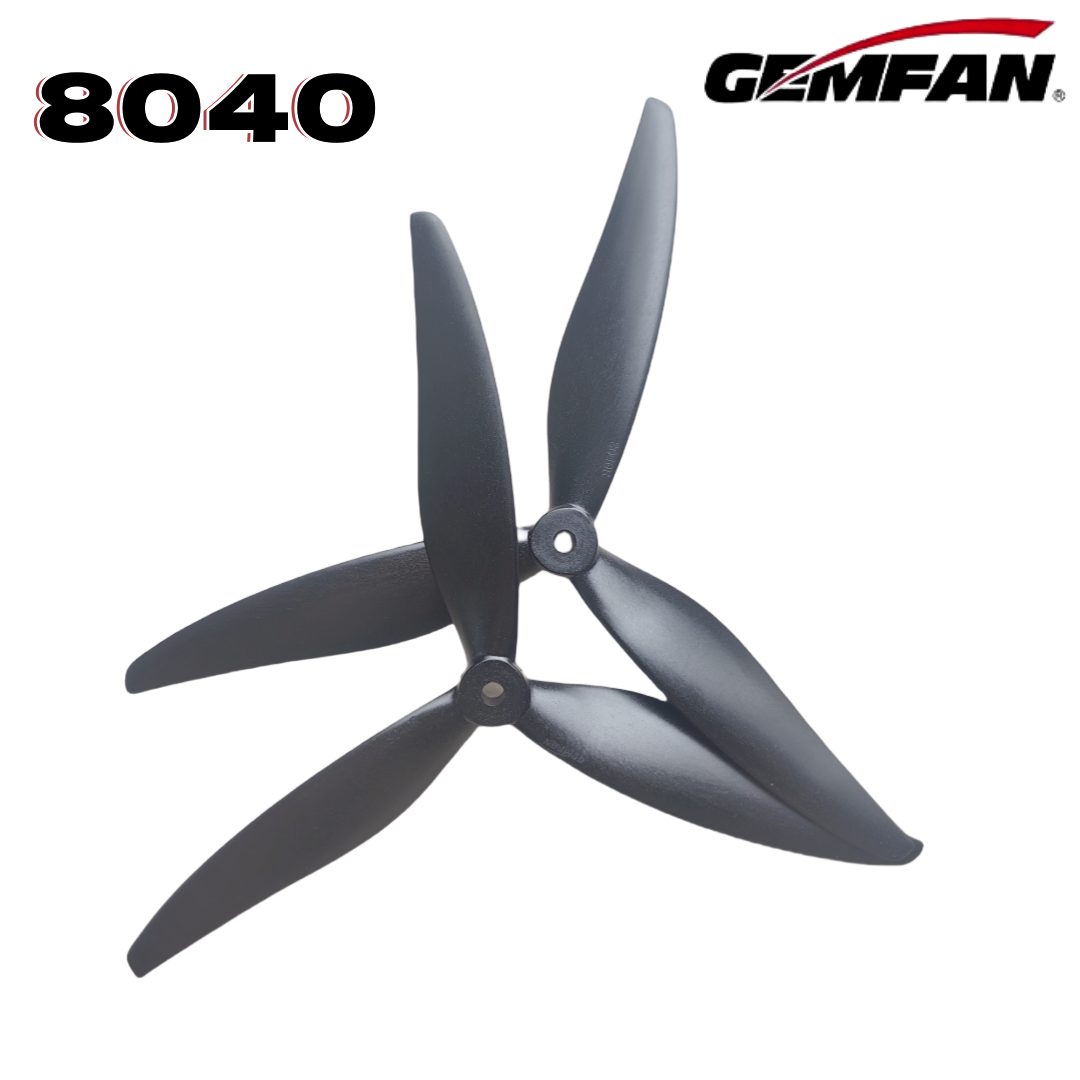 Drone Propeller - Gemfan 8040 8X4X3 3-лопастной 8-дюймовый пропеллер