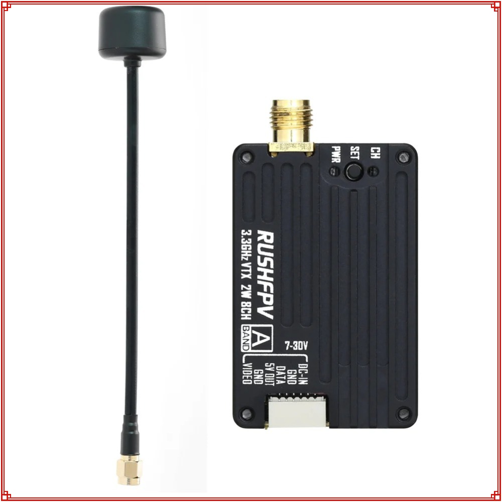 Drone Receiver - Новый передатчик RUSHFPV 3.3G 2W VTX