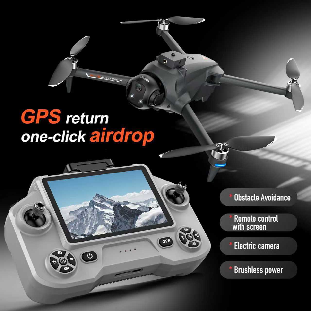 Drone Gps Mount - Квадрокоптер YL059 FPV GPS с двумя