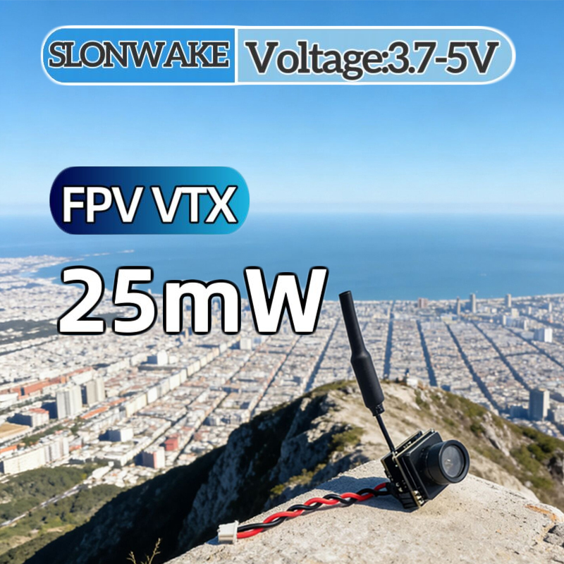 SLONWAKE FPV 25 мВт интегриров – обзор и цена Drone Receiver