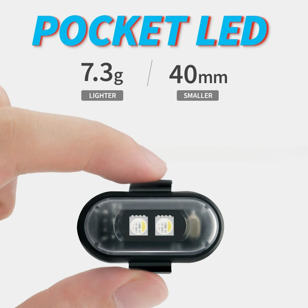 Стробоскоп для мотоцикла, RGB  – обзор и цена Drone Led Light