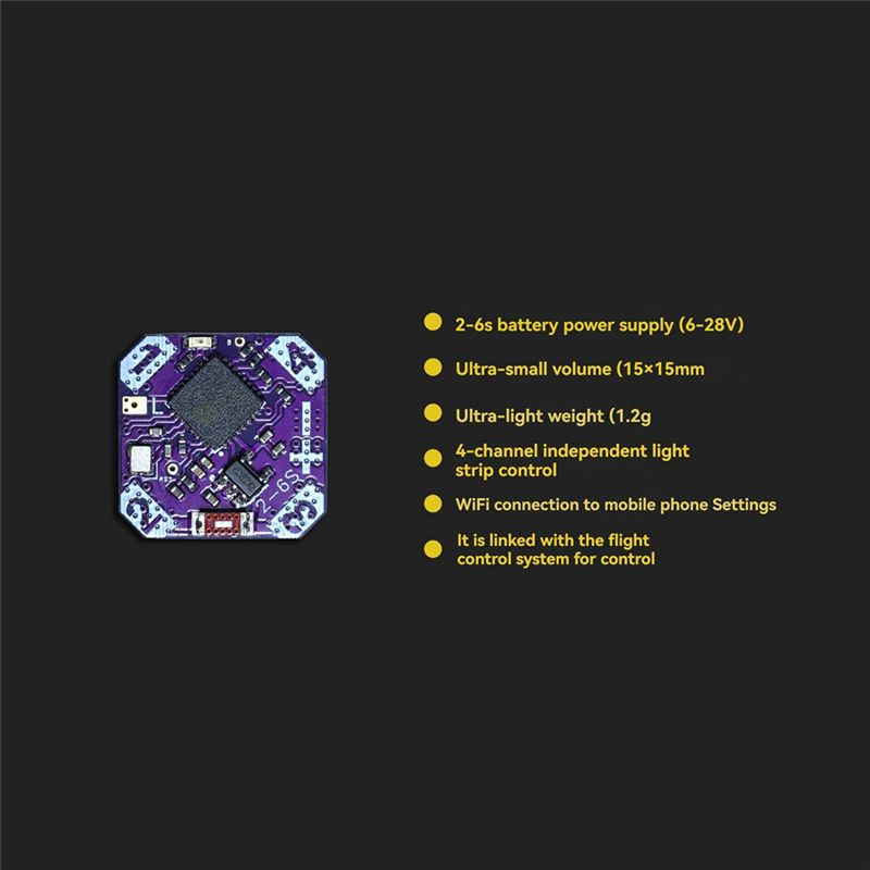 【Купить сейчас】FPV Mini RGB ко – обзор и цена Drone Led Light