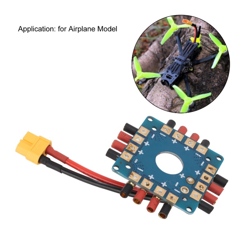 Плата распределения питания ES – обзор и цена Drone Power Distribution Board