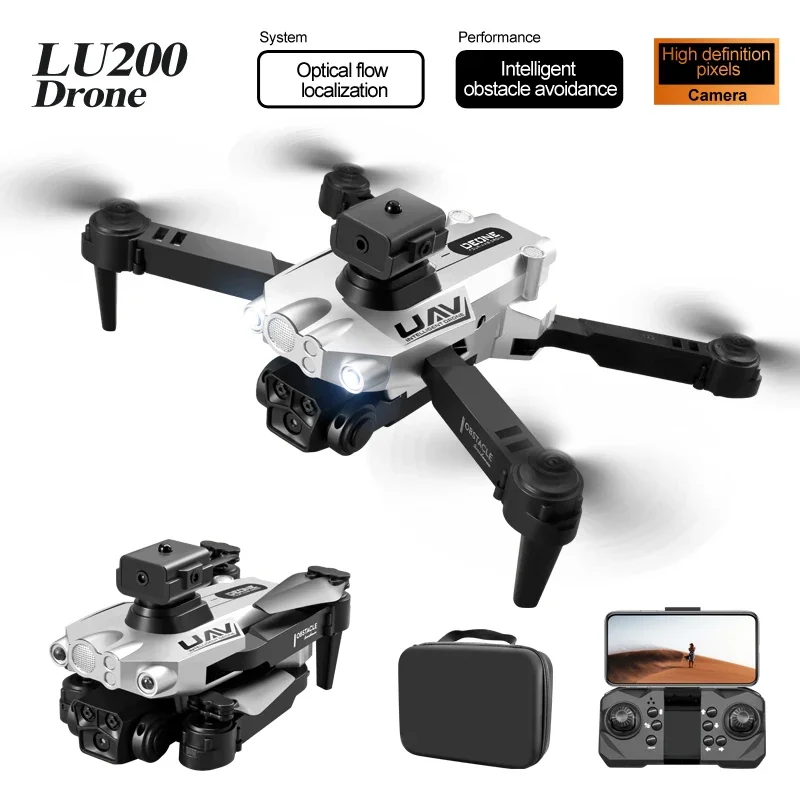 LU200 8K GPS Дрон Тройная каме – обзор и цена Drone Gps Mount