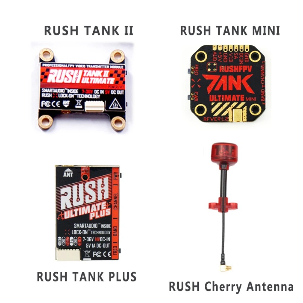 RUSH TANK Ultimate II/Mini/PLU – обзор и цена Drone Receiver