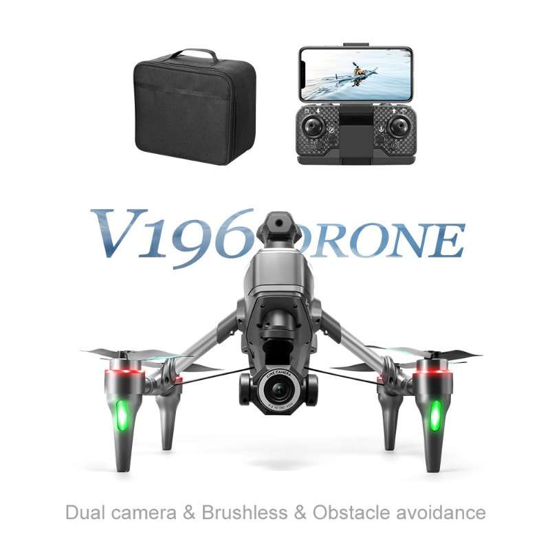 2025 V196 Автоматический дрон  – обзор и цена Drone Gimbal