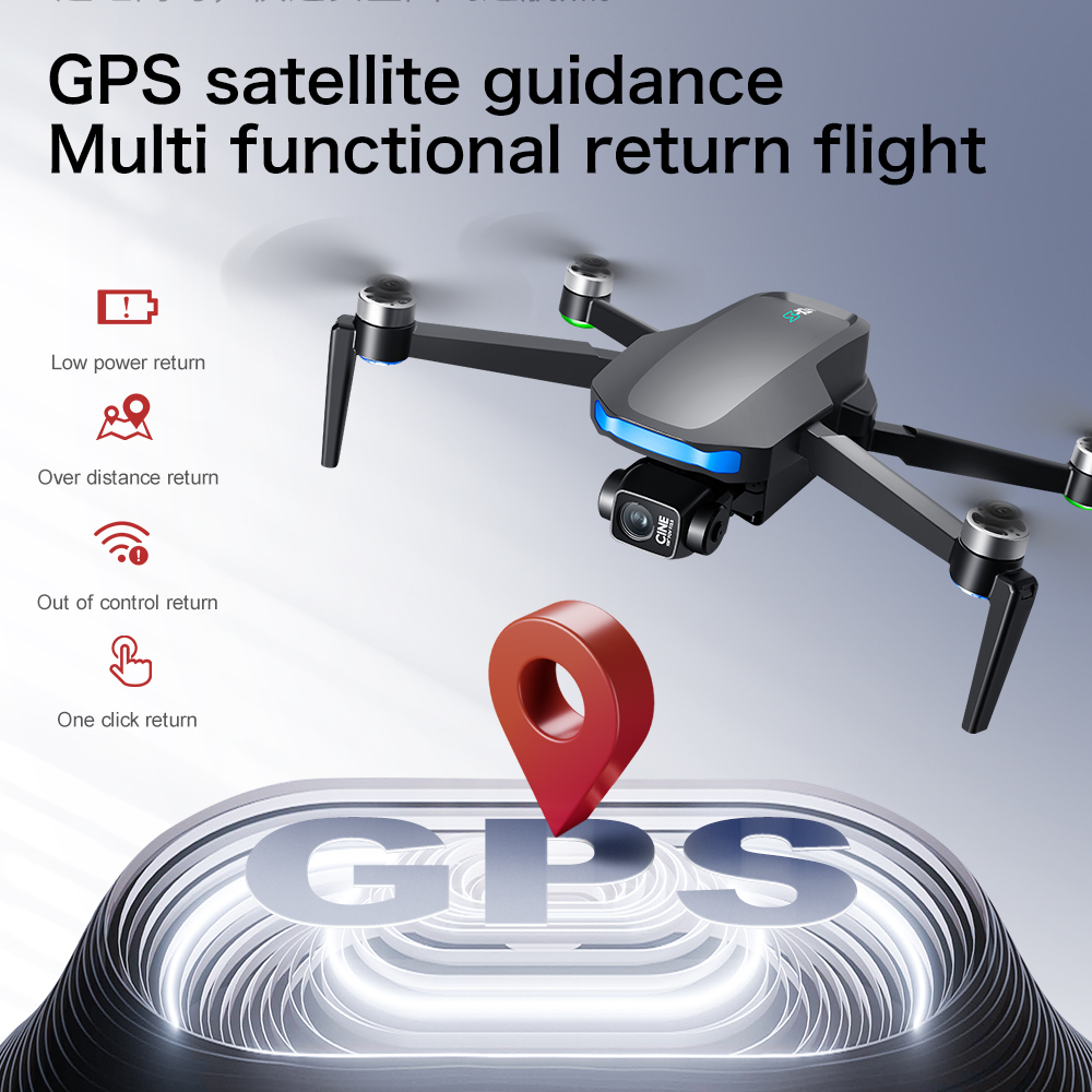 Новый дрон S-X1 MAX с GPS, 8K, – обзор и цена Drone Gimbal