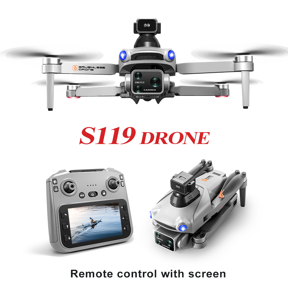 Дрон S119 с ультрадолгим време – обзор и цена Drone Gps Mount