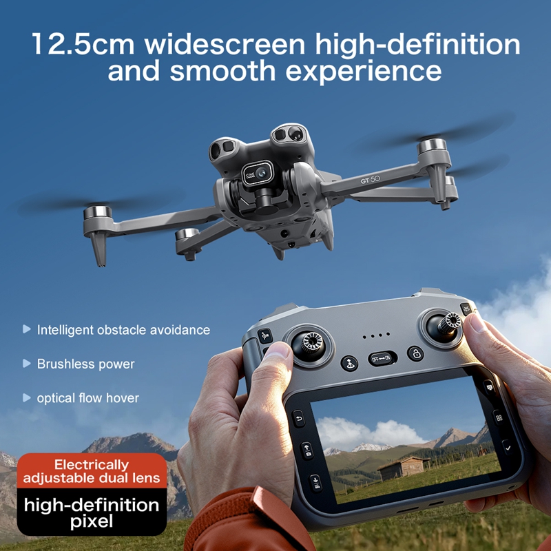 Мини-дрон GT50 с двумя камерам – обзор и цена Drone Gps Mount